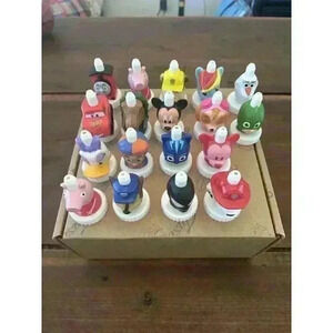 Huge Lot Of 18 Good 2 Grow Juice Bottle Spout Toppers Disney Paw Patrol Ponies